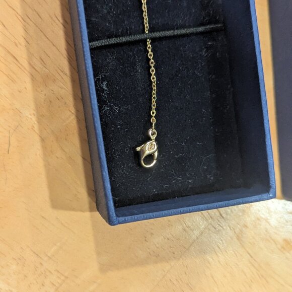 Swarovski Crystal Gold Tone Bracelet-Light Purple Stone - Picture 7 of 7